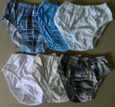 CUECA de algodão - cada peça por: